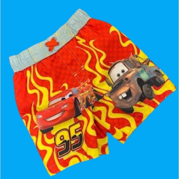 🛻🚗 Cars Boy’s Swim Trunks Disney Baby - Picture 4 of 10